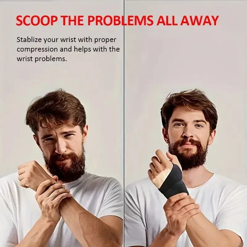 Soporte de Muñeca Elástico de Compresión 360°